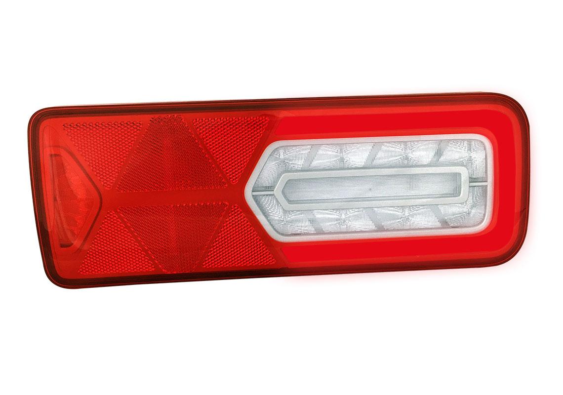 Rear lamp LED GLOWING Right 24V, reflector